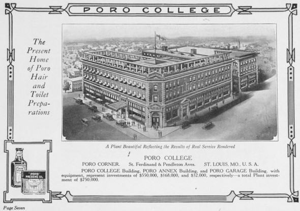 Black Business in the Gilded Age: Poro Beauty College