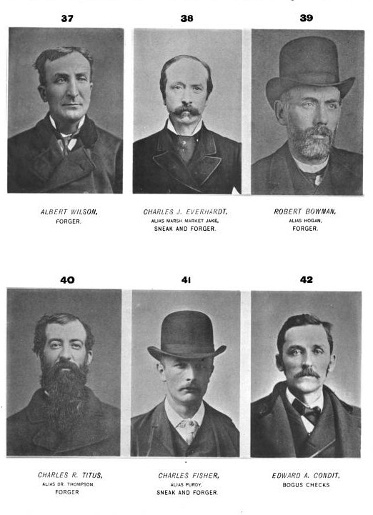 CRIME ROGUES GALLERY Professional Criminals of America