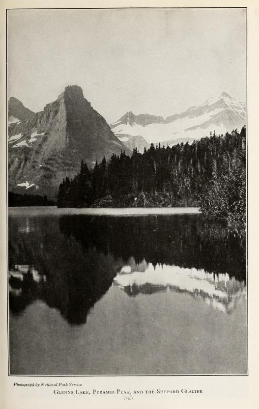 Glenns Lake, Pyramid Peak, and the Shepard Glacier [Glacier National Park, Montana]