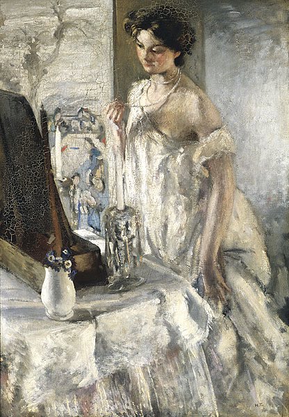 The Pearl Necklace, c.1905 by Henry Tonks 1862-1937