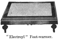 electric foot-warmer