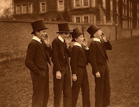 Eton school boys