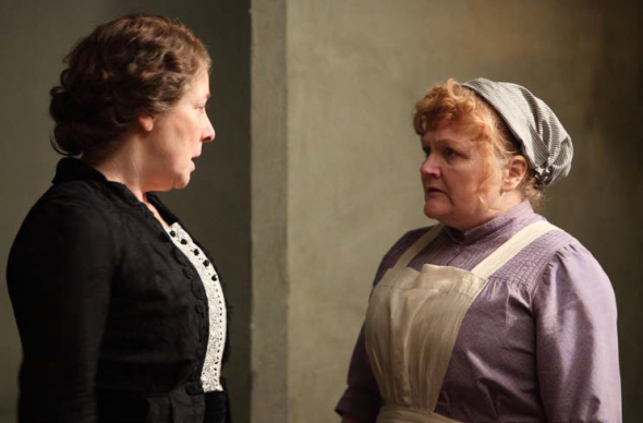 Mrs Hughes and Mrs Patmore 